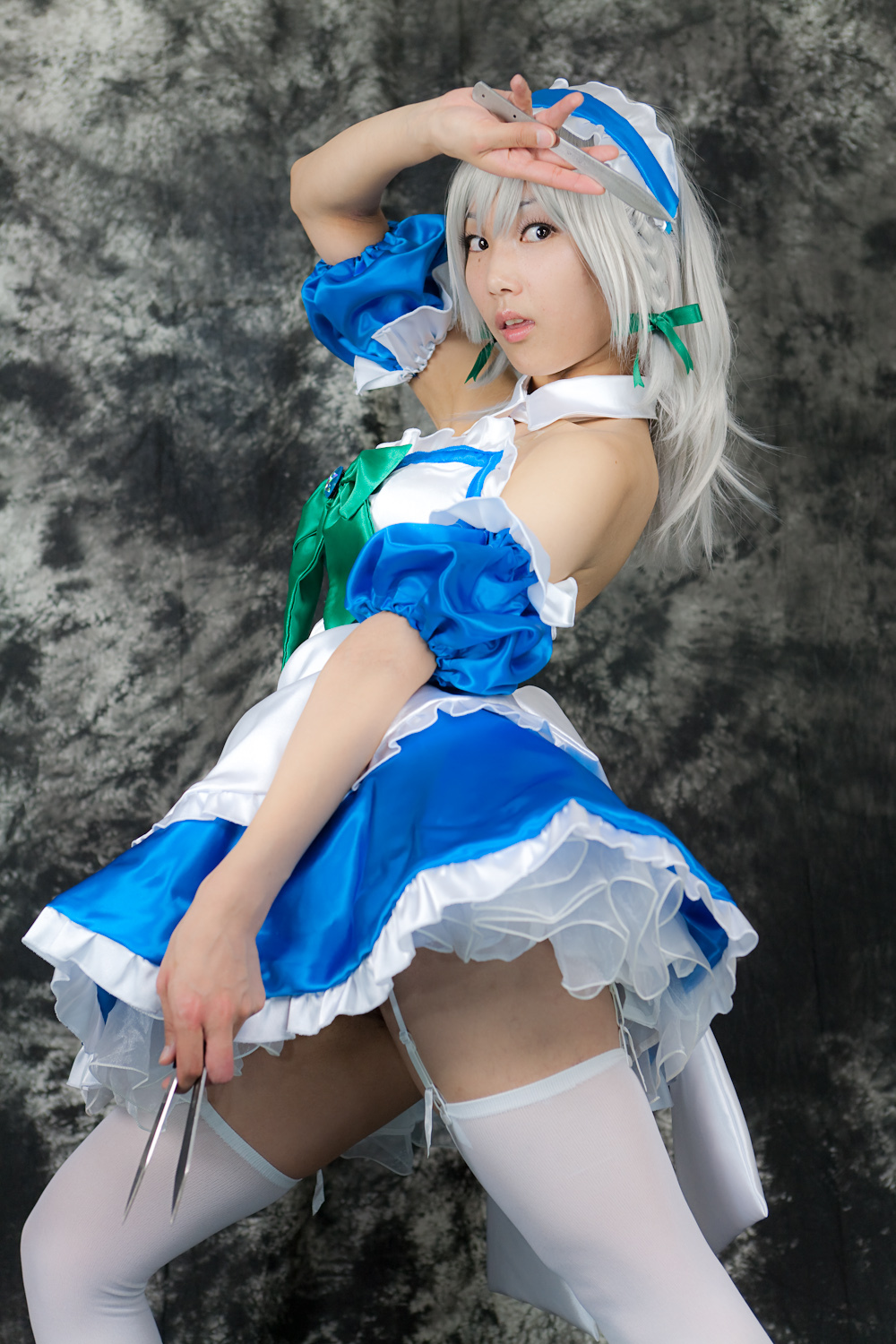cosplay扮相美女套图 c77 Sakuya Izayoi　(3)
